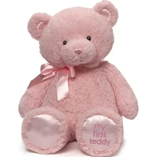 Spin Master - My 1st Teddy Plush Toy, Pink (18 polegadas)