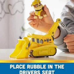 Spin Master - Patrulha Canina, Bulldozer do Rubble
