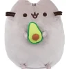 Spin Master - Pelúcia de abacate lanche GUND Pusheen, bicho de pelúcia para maiores de 8 anos, 9,5 ”, cinza