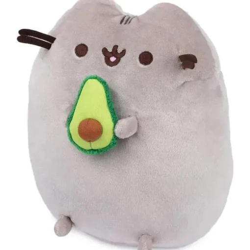 Spin Master - Pelúcia de abacate lanche GUND Pusheen, bicho de pelúcia para maiores de 8 anos, 9,5 ”, cinza
