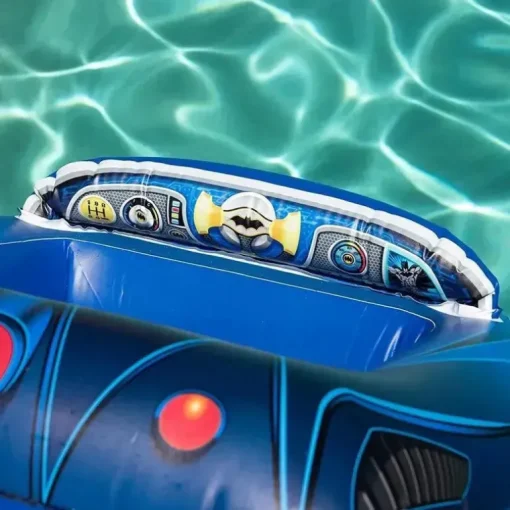 Spin Master - Swimways DC Batman Batmobile Veículo de barco aquático inflável, para crianças de 3 anos ou mais
