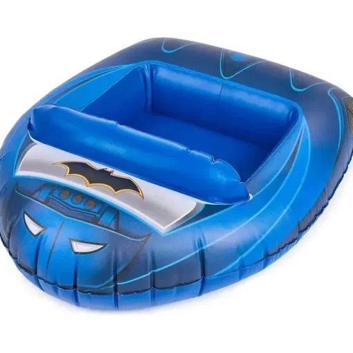 Spin Master - Swimways DC Batman Batmobile Veículo de barco aquático inflável, para crianças de 3 anos ou mais