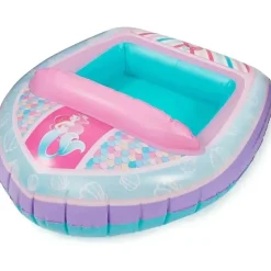 Spin Master - Swimways Disney Princess Ariel Veículo de barco aquático inflável para crianças de 3 anos ou mais