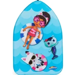 Spin Master - SwimWays Gabby's Dollhouse Kickboard, adequado para crianças a partir de 5 anos