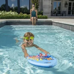 Spin Master - SwimWays Gabby's Dollhouse Kickboard, adequado para crianças a partir de 5 anos