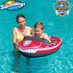 Spin Master - Swimways Paw Patrol Boat, para crianças a partir de 3 anos, Marshall