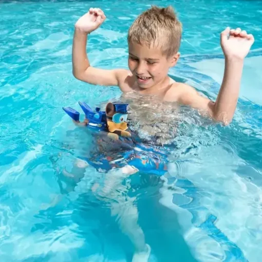 Spin Master - SwimWays Paw Patrol Paddlin' Pups Brinquedo de piscina, para crianças a partir de 4 anos, Chase