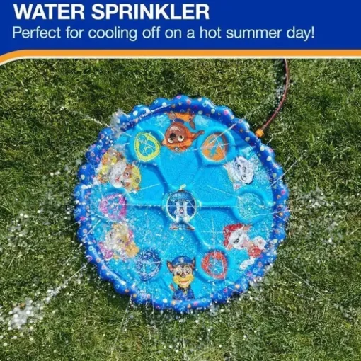 Spin Master - SwimWays Paw Patrol Splash Mat, Kids Splash Pad e brinquedos ao ar livre para crianças a partir de 1 ano