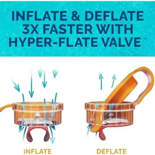 Spin Master - Swimways Sun Canopy Inflável Bebê Flutuador de Primavera para Crianças de 9 a 24 Meses, Tubarão