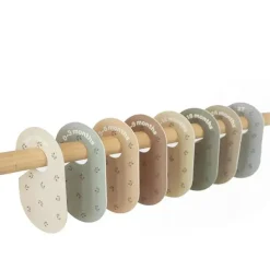 3 Sprouts - Divisórias de armário para bebês e crianças pequenas, conjunto de 8, mirtilo