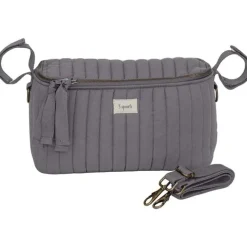 3 Sprouts - Universal Stroller Caddy Organizer, Charcoal Grey