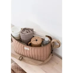 3 Sprouts - Universal Stroller Caddy Organizer, Clay