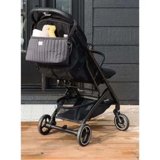 3 Sprouts - Universal Stroller Caddy Organizer, Charcoal Grey
