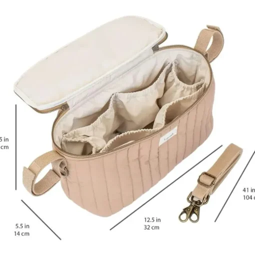 3 Sprouts - Universal Stroller Caddy Organizer, Clay