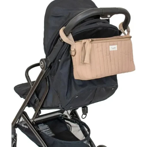 3 Sprouts - Universal Stroller Caddy Organizer, Clay