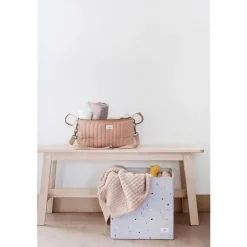 3 Sprouts - Universal Stroller Caddy Organizer, Clay