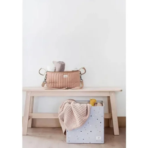 3 Sprouts - Universal Stroller Caddy Organizer, Clay
