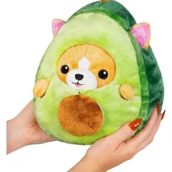 Squishable Undercover Corgi em abacate - brinquedo de pelúcia