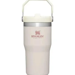 Stanley - copo de aço inoxidável IceFlow de 20 onças com palha, quartzo rosa