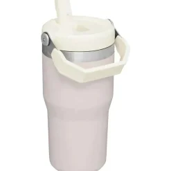 Stanley - copo de aço inoxidável IceFlow de 20 onças com palha, quartzo rosa