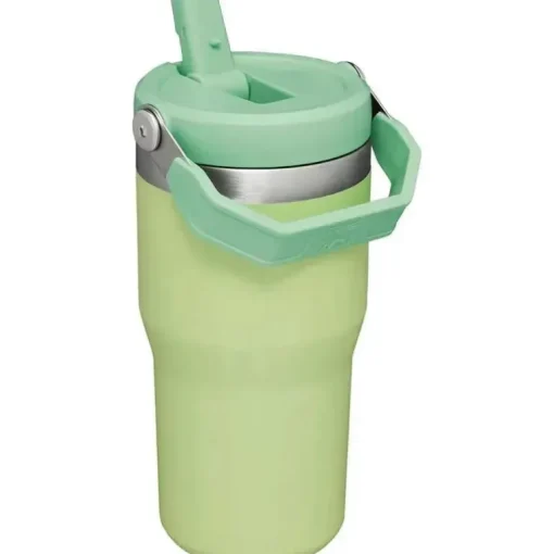 Stanley - copo de aço inoxidável IceFlow de 20 onças com palha, limão