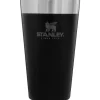 Stanley - Copo de cerveja empilhável inulsado Adventure 16Oz, preto fosco