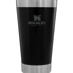 Stanley - Copo de cerveja clássico Stay Chill isolado a vácuo de 16 onças, preto fosco