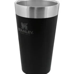 Stanley - Copo de cerveja empilhável inulsado Adventure 16Oz, preto fosco