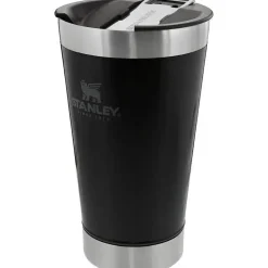 Stanley - Copo de cerveja clássico Stay Chill isolado a vácuo de 16 onças, preto fosco