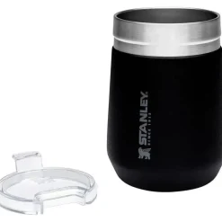 Stanley - copo de vinho GO diário de 10 onças, preto fosco