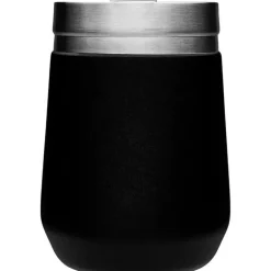 Stanley - copo de vinho GO diário de 10 onças, preto fosco