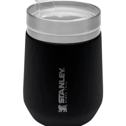 Stanley - copo de vinho GO diário de 10 onças, preto fosco