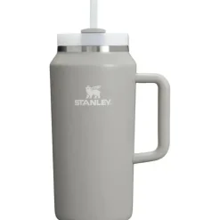 Stanley - Copo isolado a vácuo de aço inoxidável Quencher H2.0 FlowState de 64 onças, cinza