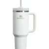 Stanley - Copo isolado a vácuo de aço inoxidável Quencher H2.0 FlowState de 40 onças, Frost