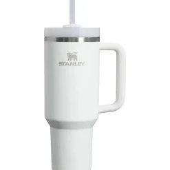 Stanley - Copo isolado a vácuo de aço inoxidável Quencher H2.0 FlowState de 40 onças, Frost
