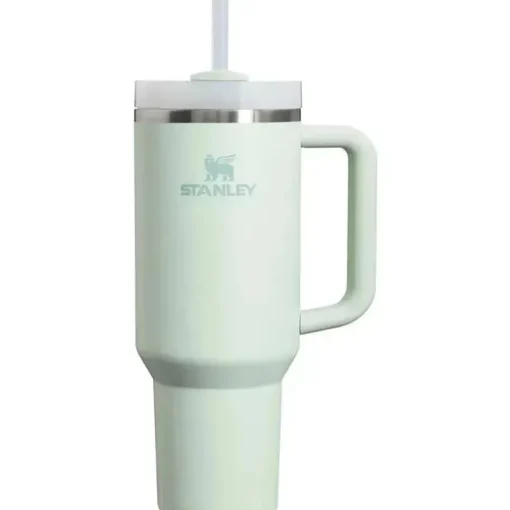 Stanley - Copo isolado a vácuo de aço inoxidável Quencher H2.0 FlowState de 40 onças, névoa