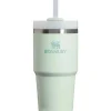 Stanley - Copo isolado a vácuo de aço inoxidável Quencher H2.0 FlowState de 20 onças, névoa