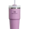 Stanley - Copo isolado a vácuo de aço inoxidável Quencher H2.0 FlowState de 20 onças, lilás