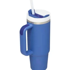 Stanley - Copo isolado a vácuo de aço inoxidável Quencher H2.0 FlowState de 30 onças, Iris