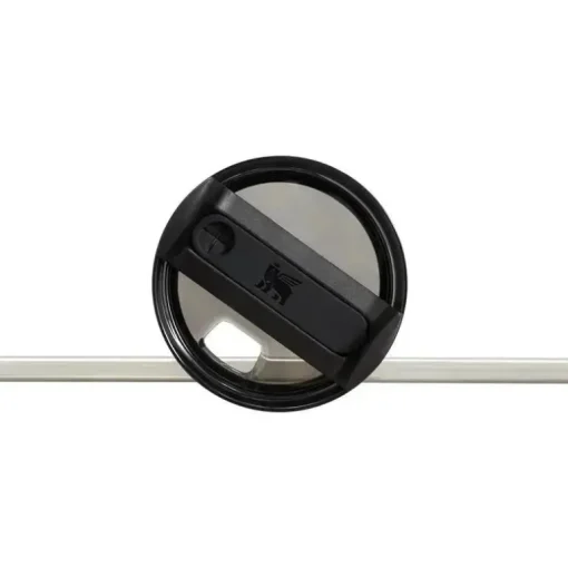 Stanley - Copo isolado a vácuo de aço inoxidável Quencher H2.0 FlowState de 20 onças, preto