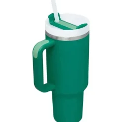 Stanley - Copo isolado a vácuo de aço inoxidável Quencher H2.0 FlowState de 40 onças, Alpino