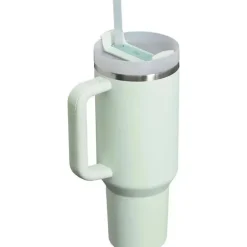 Stanley - Copo isolado a vácuo de aço inoxidável Quencher H2.0 FlowState de 40 onças, névoa
