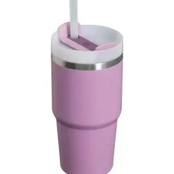 Stanley - Copo isolado a vácuo de aço inoxidável Quencher H2.0 FlowState de 20 onças, lilás