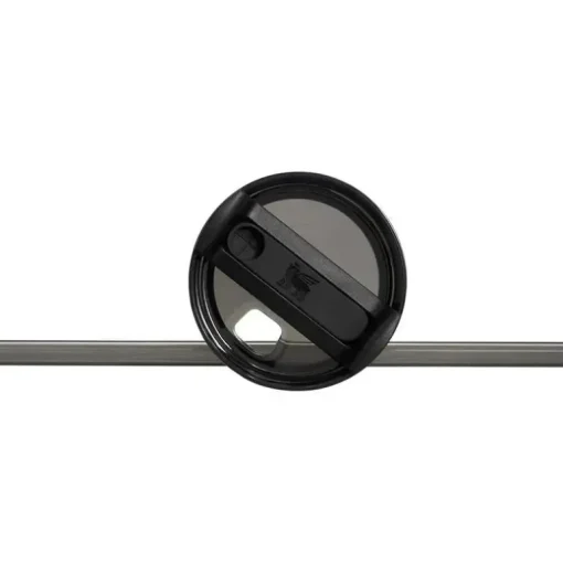 Stanley - Copo isolado a vácuo de aço inoxidável Quencher H2.0 FlowState de 14 onças, preto
