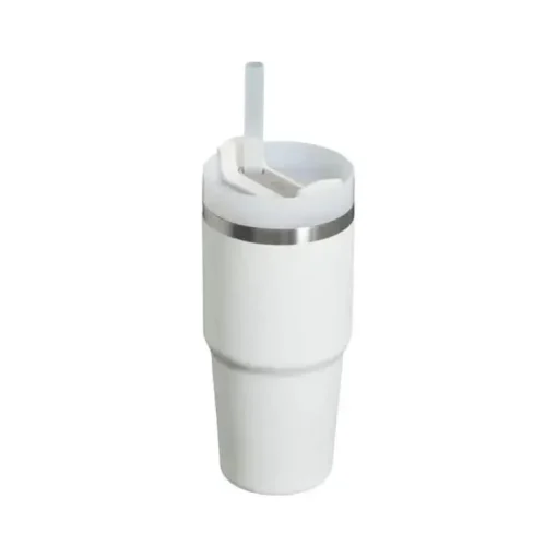 Stanley - Copo isolado a vácuo de aço inoxidável Quencher H2.0 FlowState de 14 onças, Frost