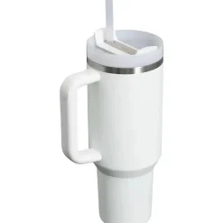 Stanley - Copo isolado a vácuo de aço inoxidável Quencher H2.0 FlowState de 40 onças, Frost