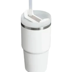 Stanley - Copo isolado a vácuo de aço inoxidável 20Oz Quencher H2.0 FlowState, Frost