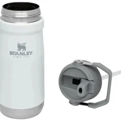 Stanley - garrafa de aço inoxidável IceFlow de 17 onças com canudo, polar