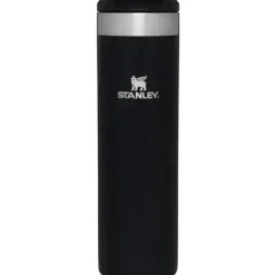 Stanley - garrafa de trânsito AeroLight de aço inoxidável de 20 onças, preta