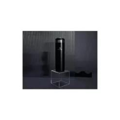 Stanley - garrafa de trânsito AeroLight de aço inoxidável de 20 onças, preta
